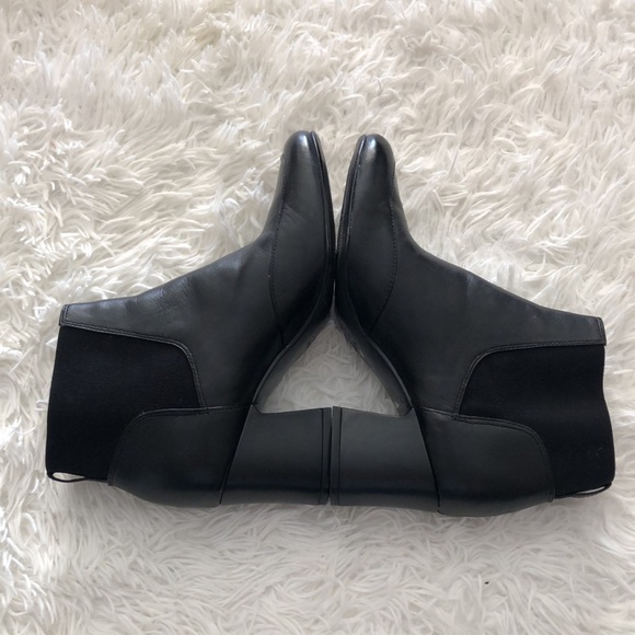 ALIZ shoe. Black Leather. High heels. - Picture 3 of 7